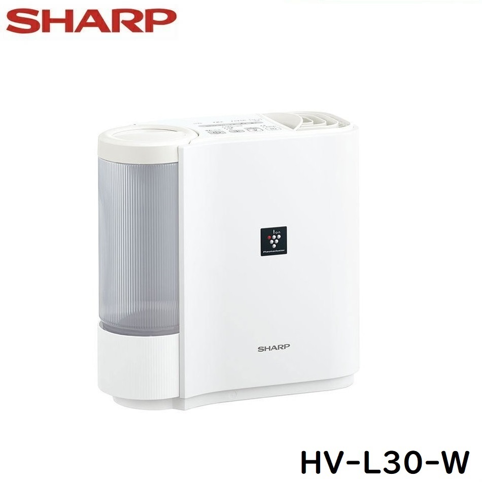 シャープ 気化式 加湿器 HV-L30-W プレミアムホワイト