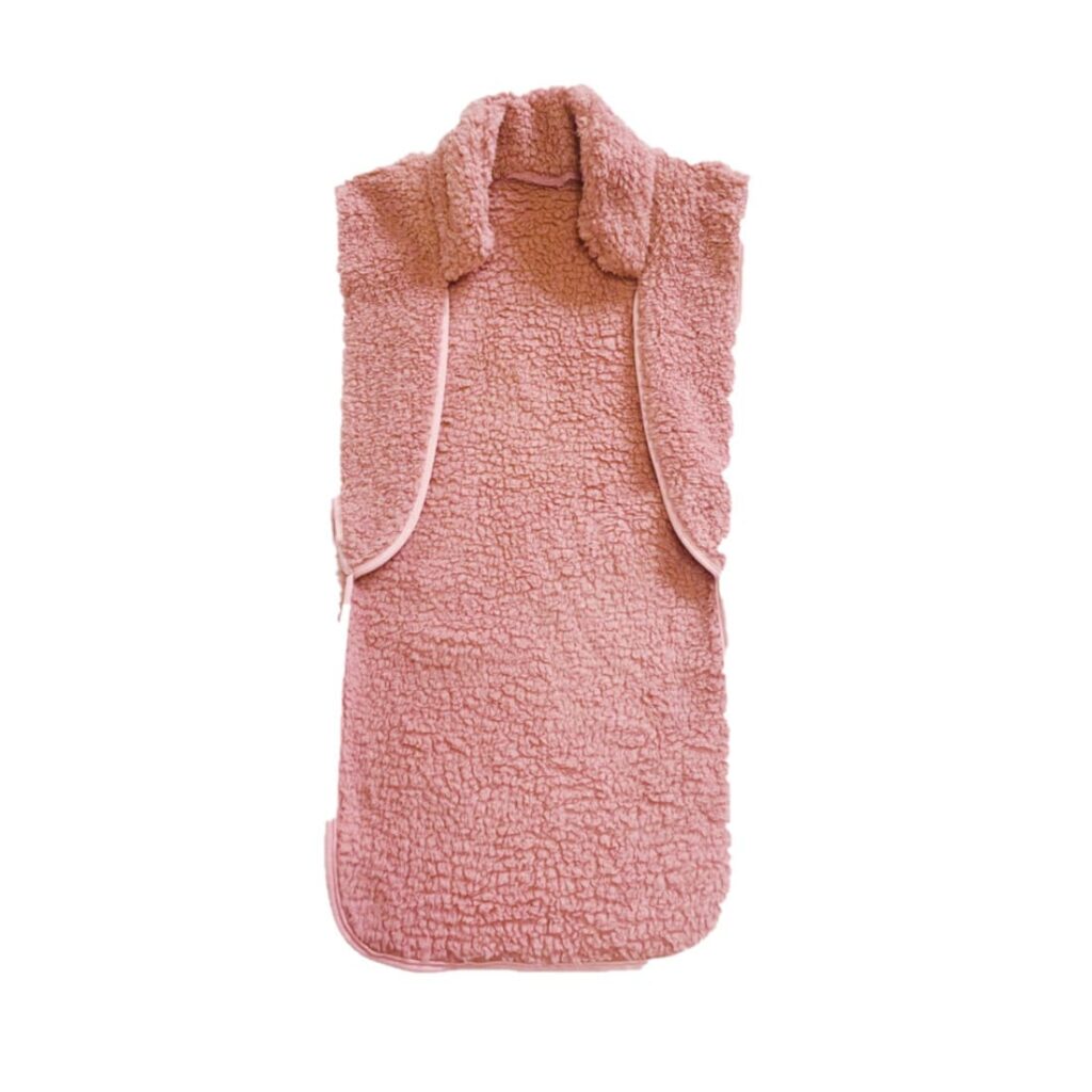 着るこたつ毛布「ふわりベスト」 ピンク